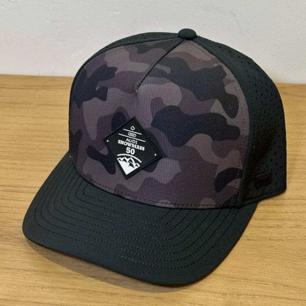 MELIN ODYSSEY HYDRO BLACK CAMO - AUDI SNOWMASS 50 - SIZE: CL - NWOT - RARE